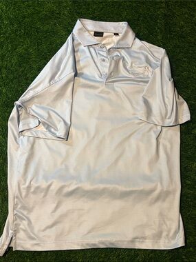 Dunning Light Blue Performanc Golf Polo Shirt Spyglass Hill XL